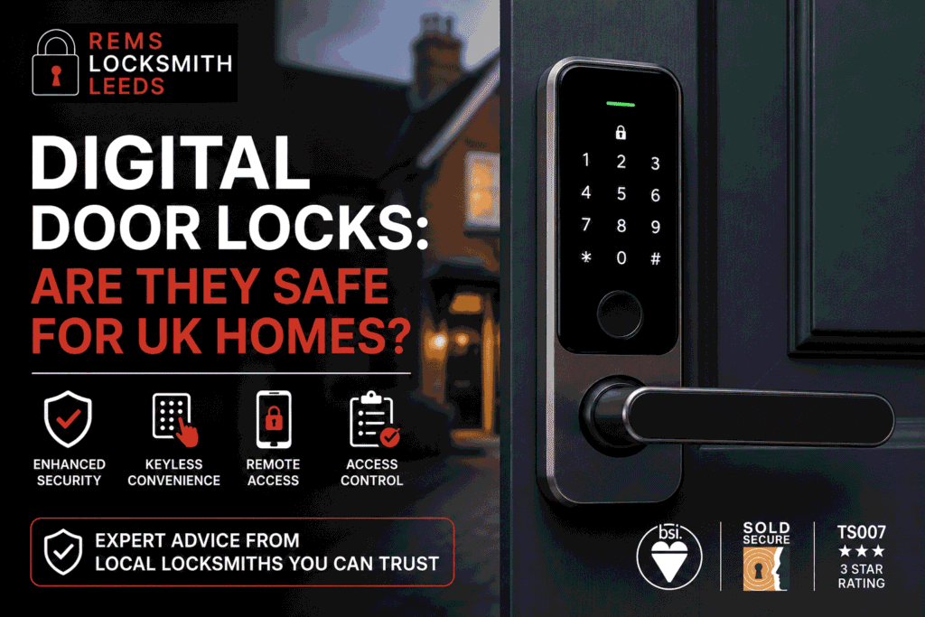 Digital Door Locks: Are They Safe for UK Homes?