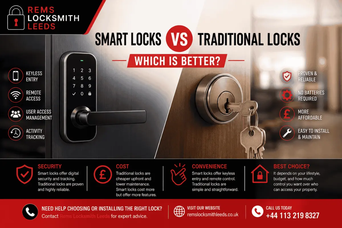 Smart Locks vs Traditional Locks: Which Is Better?