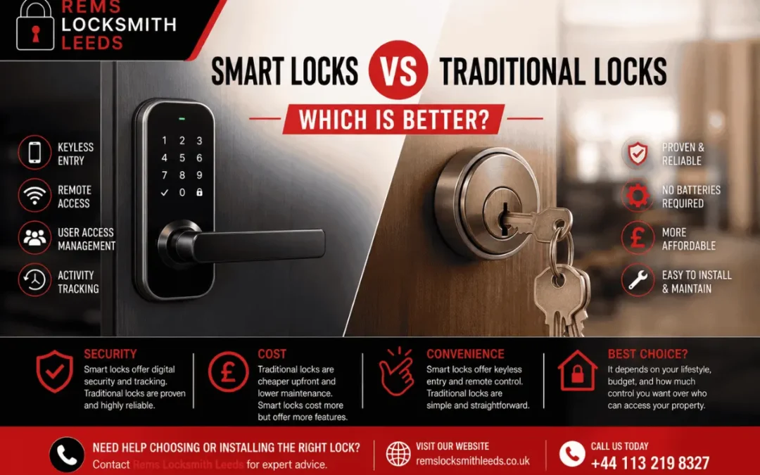 Smart Locks vs Traditional Locks: Which Is Better?